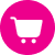 A shopping cart icon on a pink circle.