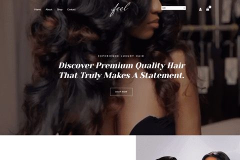 Feel The Label website by MindSite