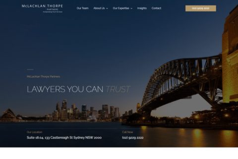 MT Partners website by MindSite