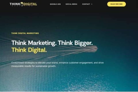 Think Digital website by MindSite